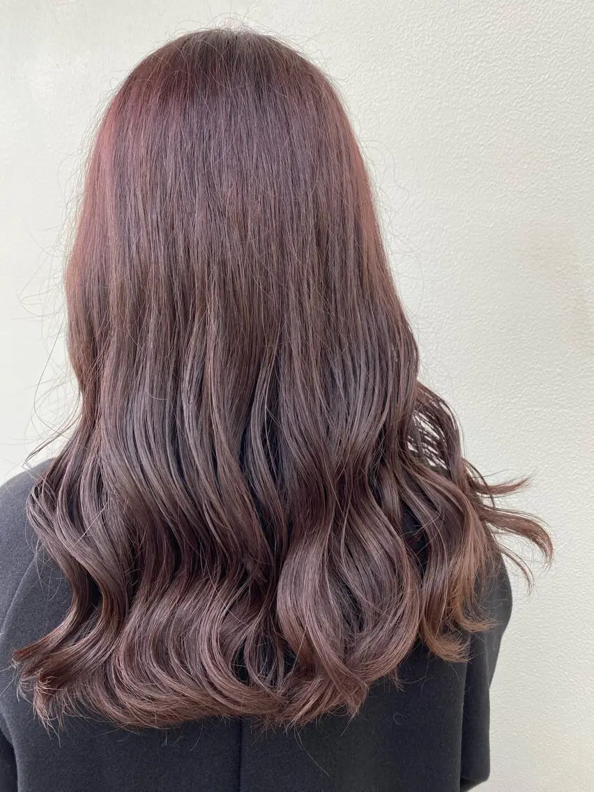 カラー ラベンダーカラー ヘアカラー トリートメント 袴着付け予約受付中/ 渡辺奈緒のその他イメージ