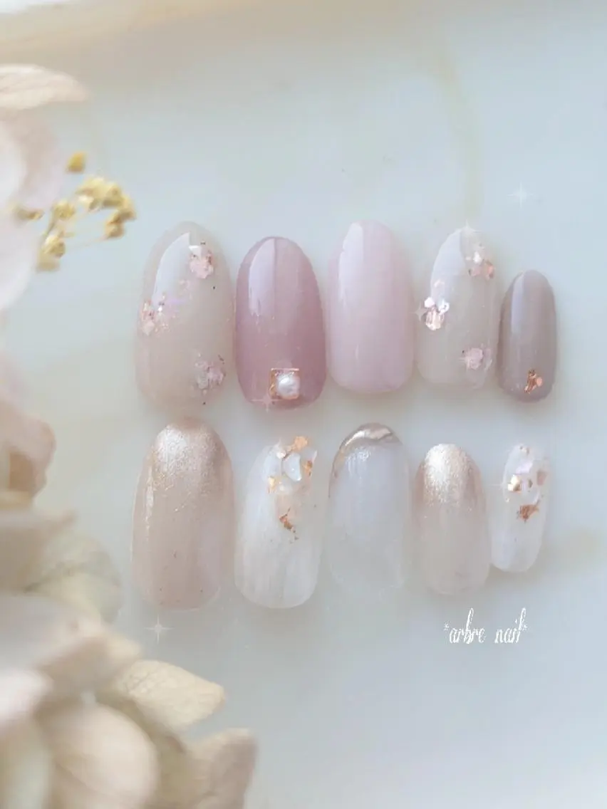 ネイル ✯.。 arbre nail 。✯.のネイルデザイン