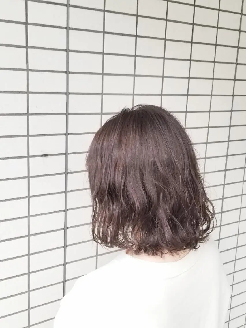 ショート カラー ブラウンカラー カット 🌿赤み消し/ 艶カラー落合 優🌿のヘアスタイル
