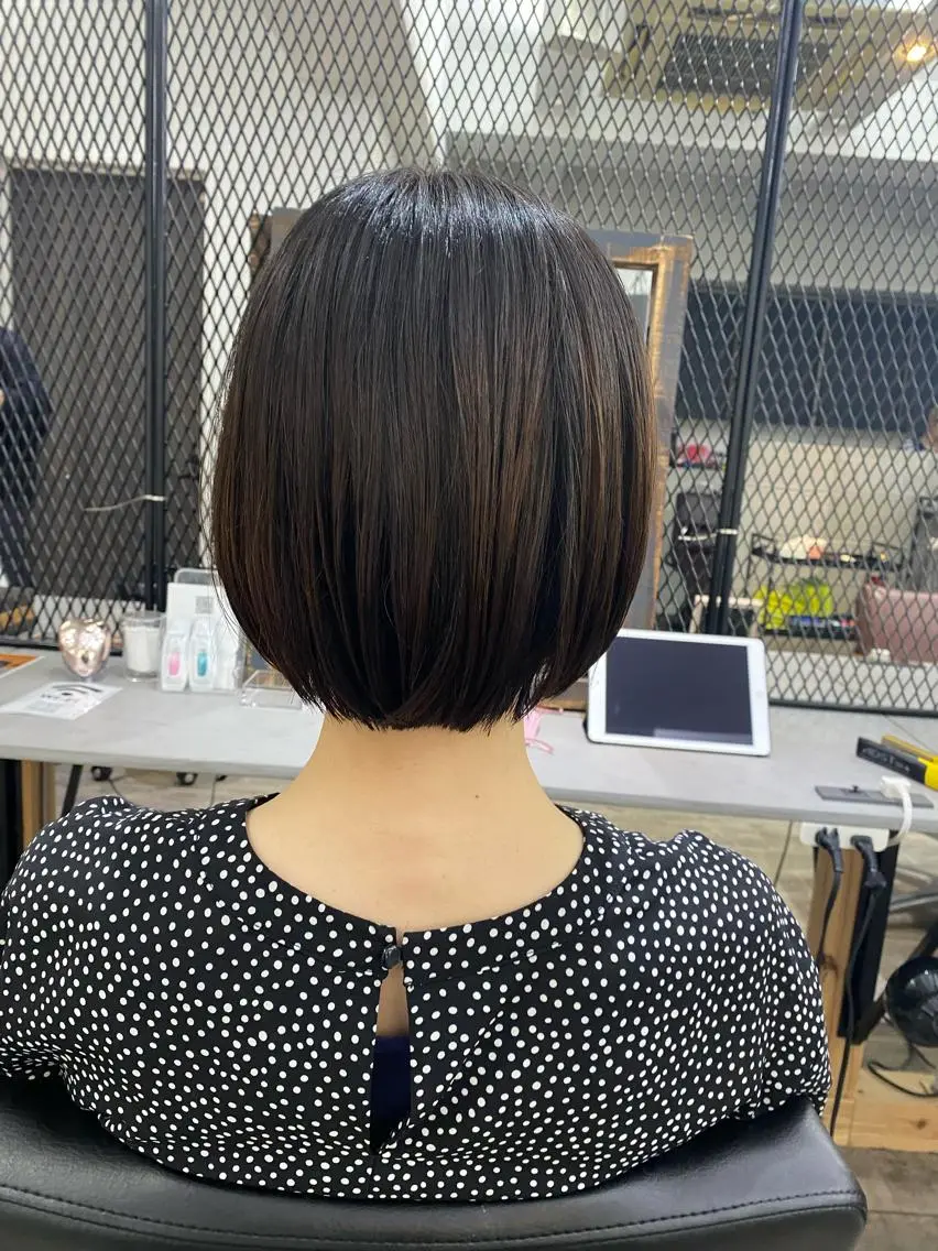 ショート カット 濱口 健二のヘアスタイル
