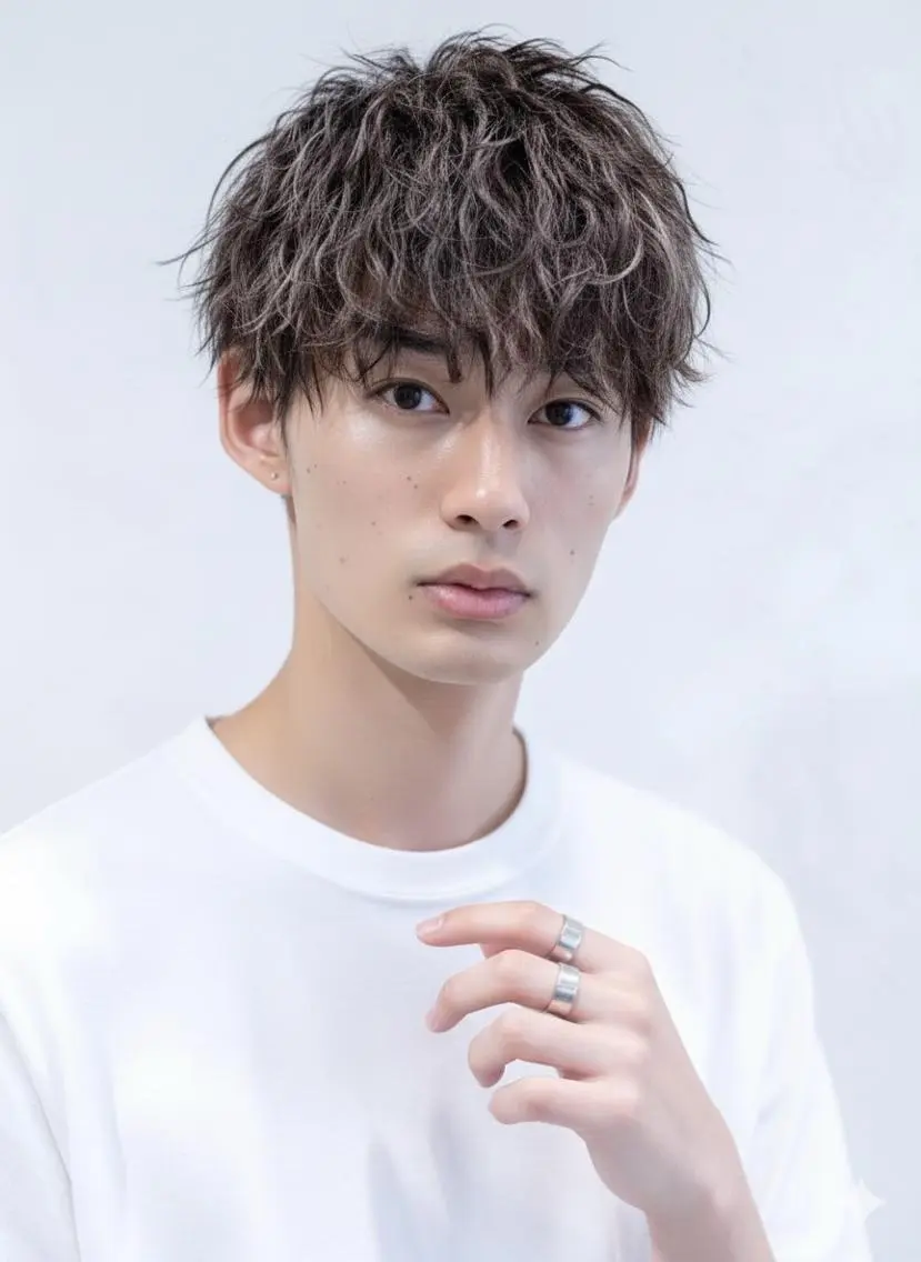 ショート メンズ 【無料】カット いながわゆあのヘアスタイル