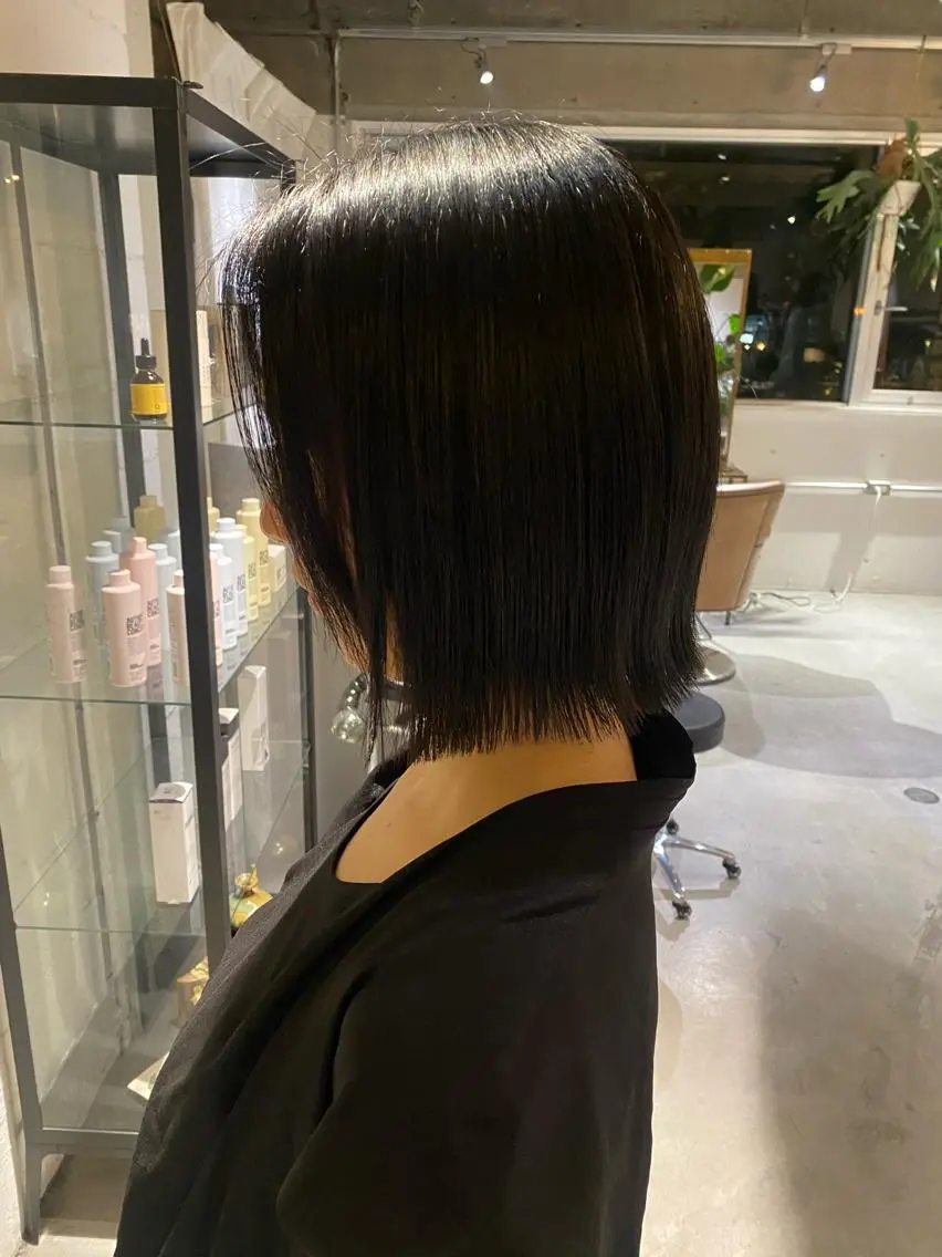 ショート ボブ 聖 来のヘアスタイル