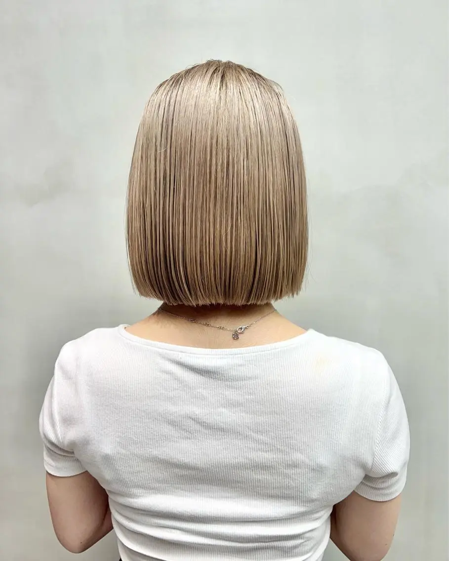 ショート 銀座/韓国/ワンホン 🤍艶髪🖤nahoのヘアスタイル