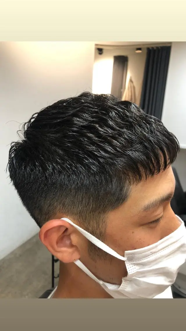 ショート パーマ メンズ rilune matsuoのヘアスタイル