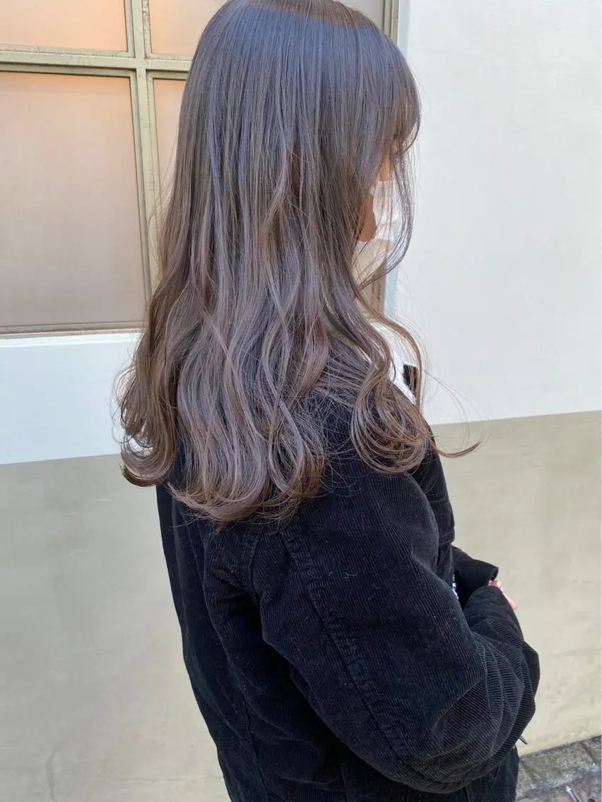 ロング カラー ヘアアレンジ 🫧赤み消し*艶髪 nanami🫧のヘアスタイル
