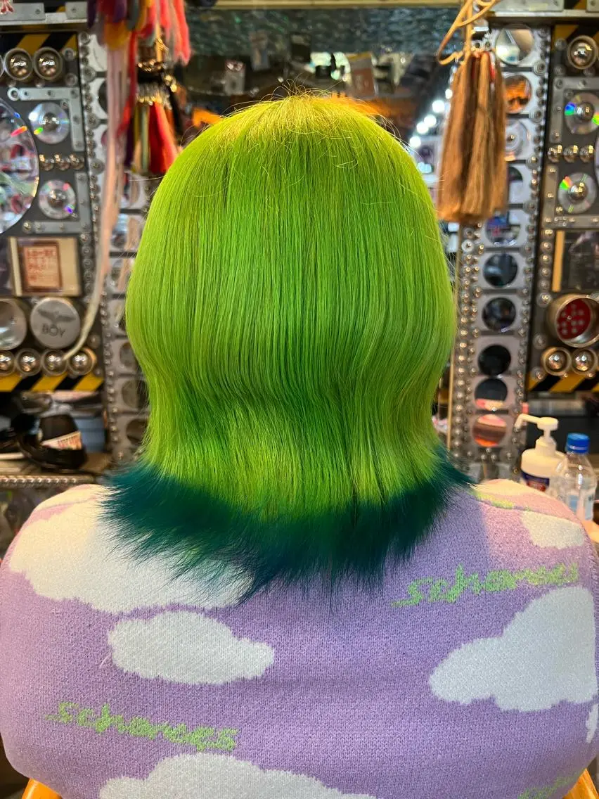 ミディアム カラー カット ヘアカラー KOYA コヤのヘアスタイル