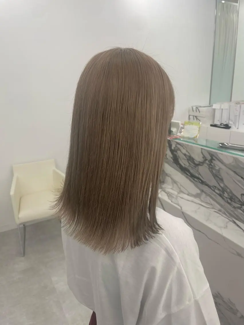 カラー ヘアアレンジ ヘアカラー トリートメント 【Sweep】おじま のぞみのヘアスタイル