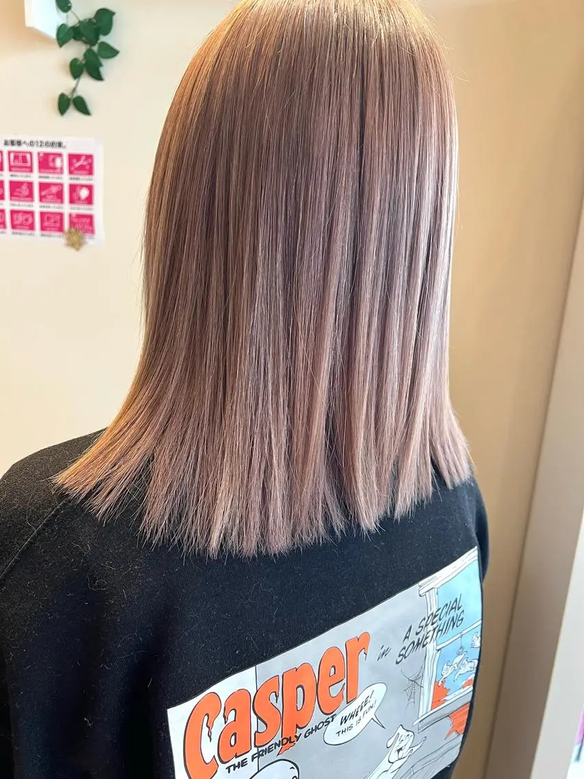 カラー ヘアカラー 早川 真幸のヘアスタイル