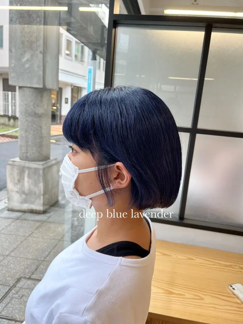 ショート カラー ブリーチ レイヤー/髪質改善/ 美髪矯正/手塚凌のヘアスタイル