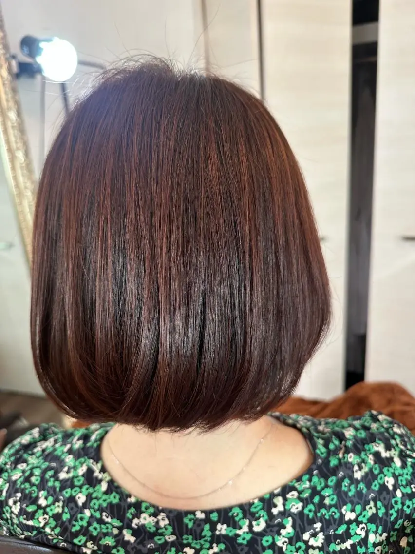 ミディアム カラー ローズカラー 🌺✨小川 友佳✨🌺のヘアスタイル