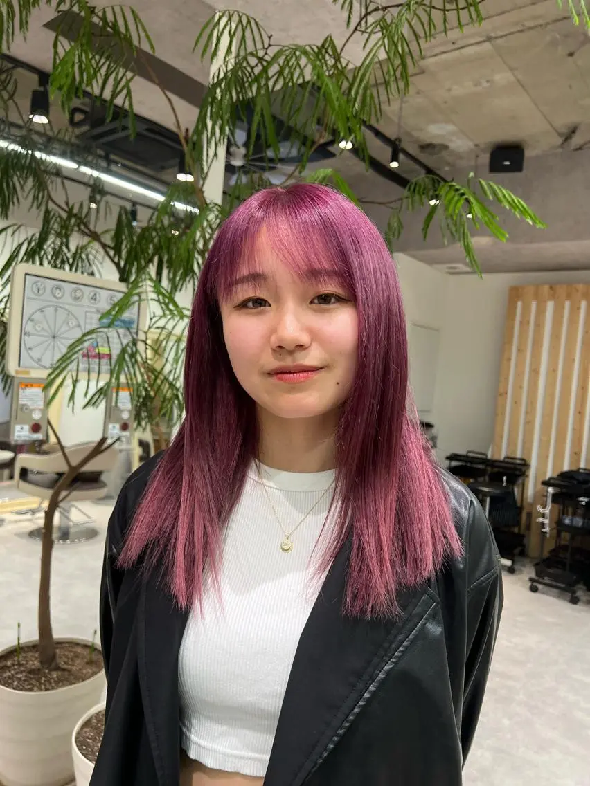 セミロング カラー 🍀お悩み改善憧れの 美髪　小林風雅のヘアスタイル