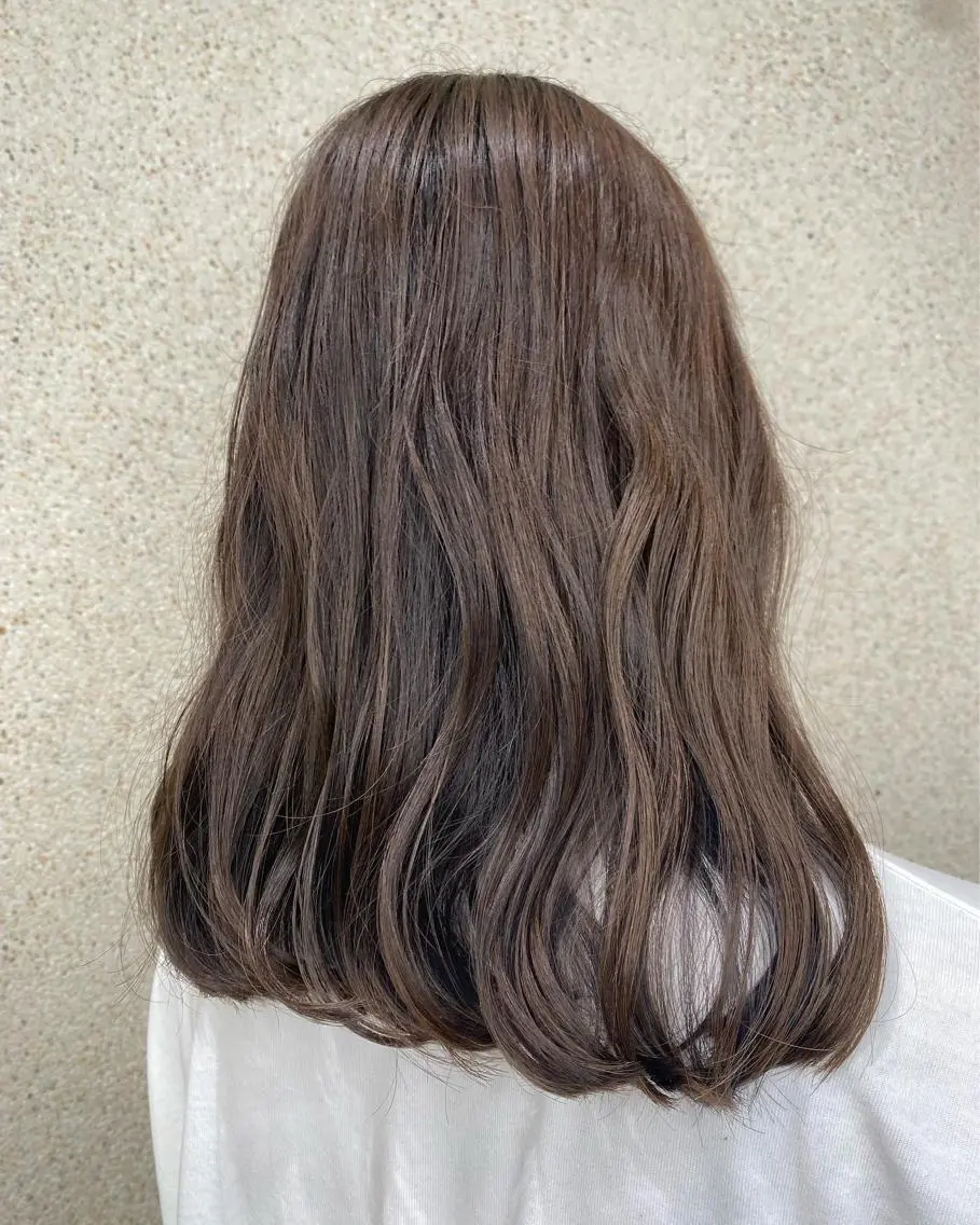 ミディアム カラー ヘアアレンジ 🎀髪質改善🎀 渋谷/sayuのヘアスタイル