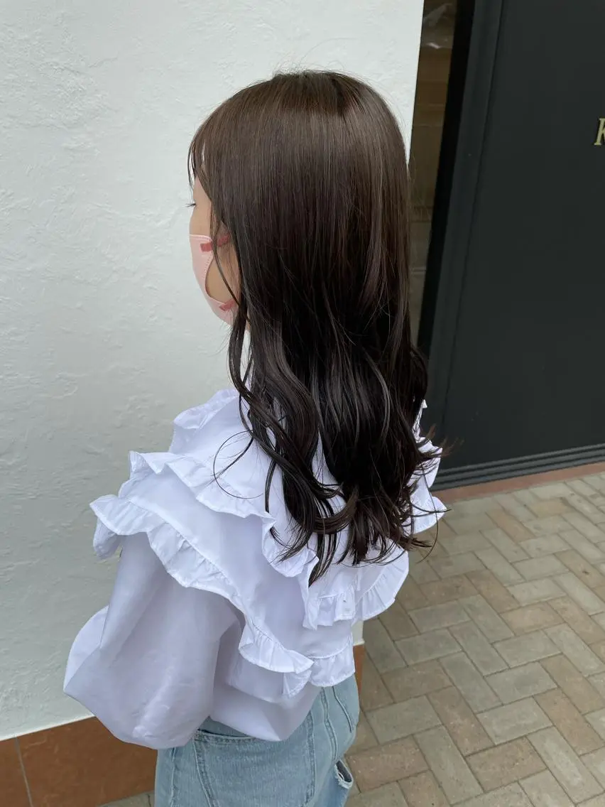 セミロング 亀川蓮 Agu hairのヘアスタイル