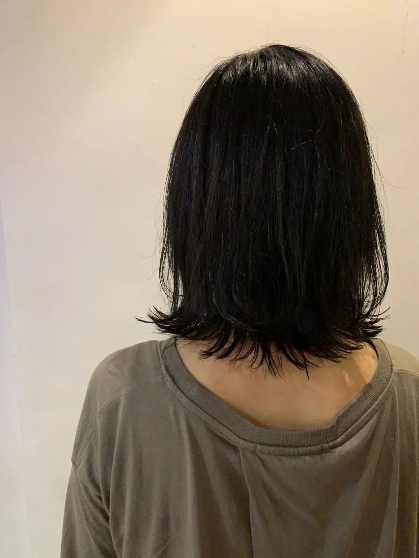 ミディアム カラー カット トリートメント 髪質改善 🧶小林賢人のヘアスタイル