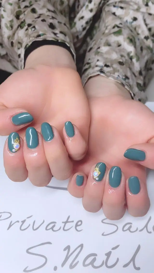ネイル 西大分S.Nail 𓏲⋆🪸.⋆⸜🫧のネイルデザイン