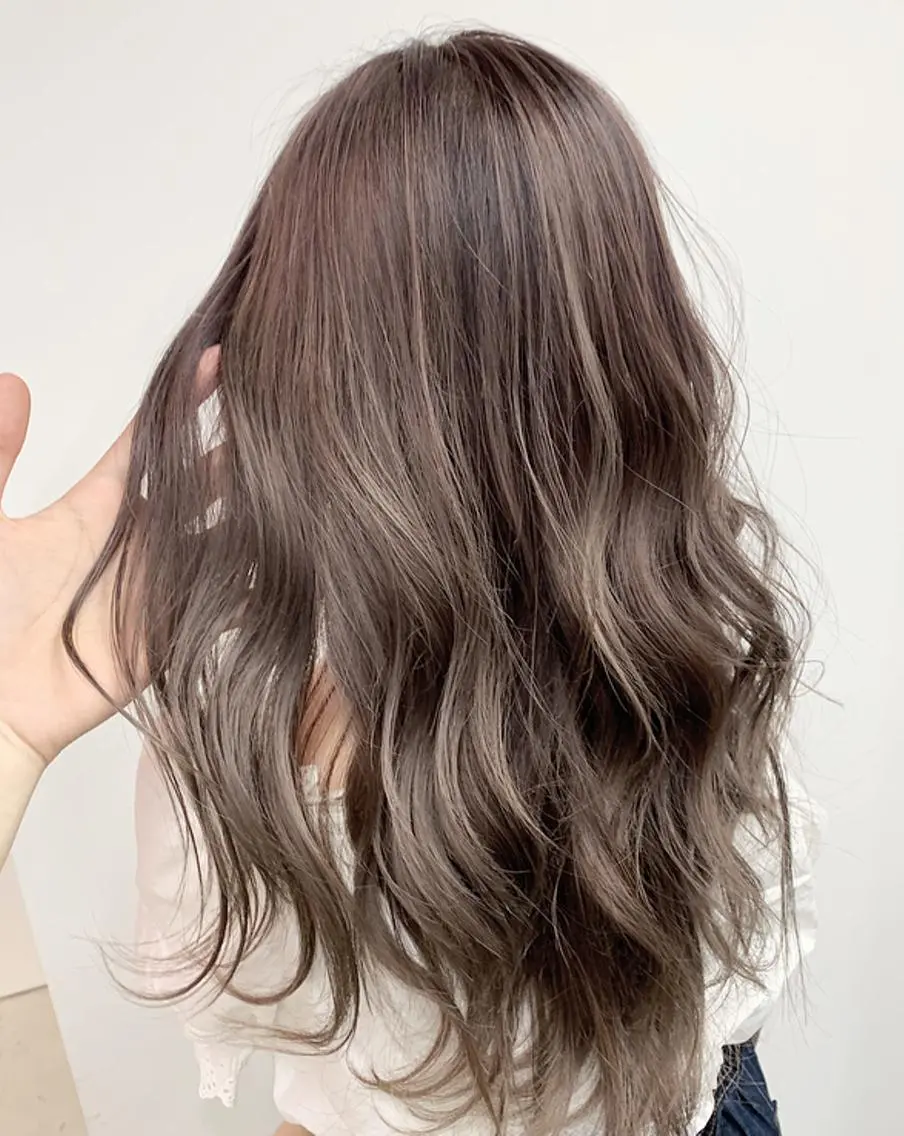 ロング カラー ラベンダーカラー ヘアカラー トリートメント ✨カラー指名 No.1✨keitaのヘアスタイル