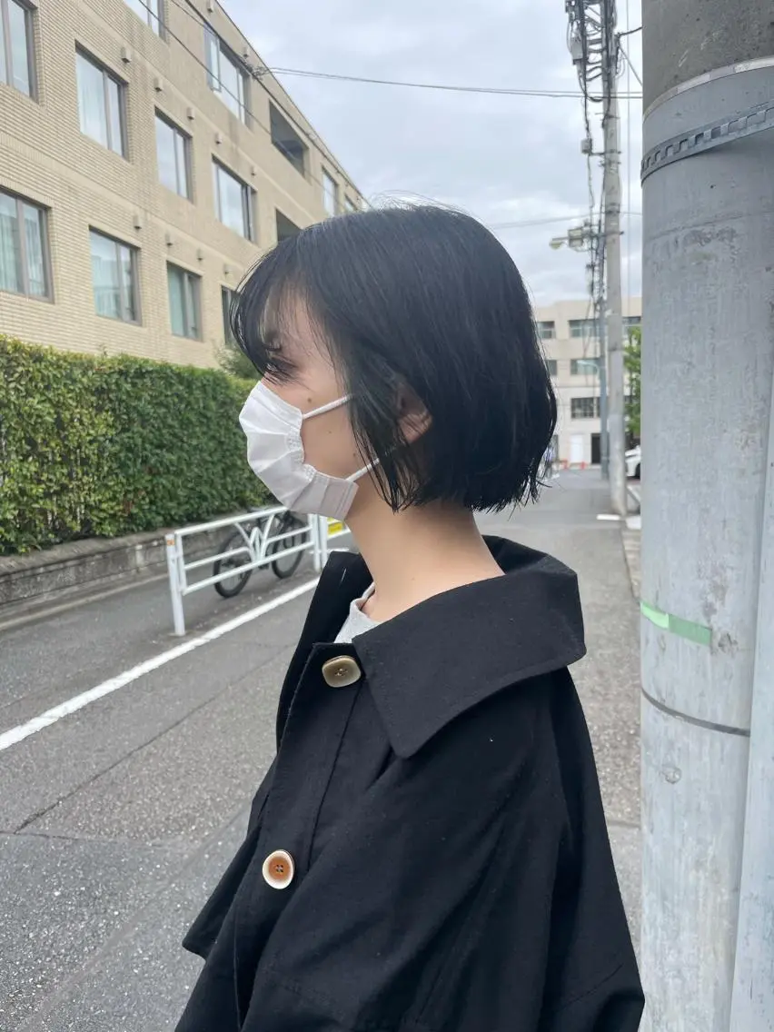 ショート カット トリートメント minatsu 東京の技術を京都でのヘアスタイル