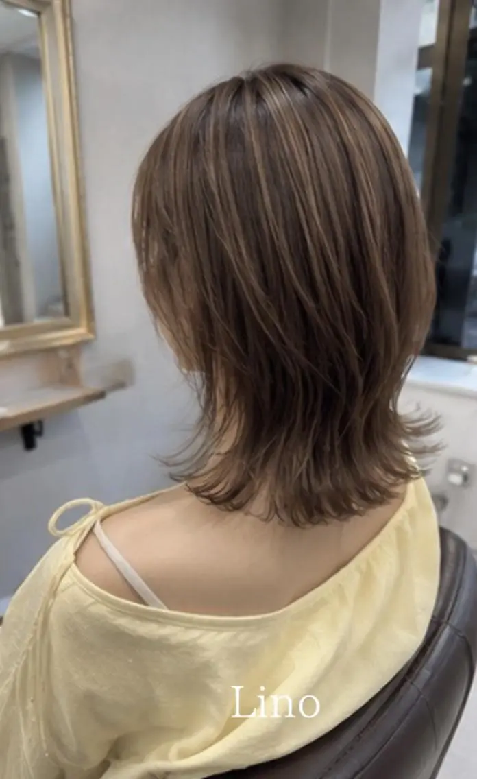 カラー ミディアム Jr. Lienのヘアスタイル