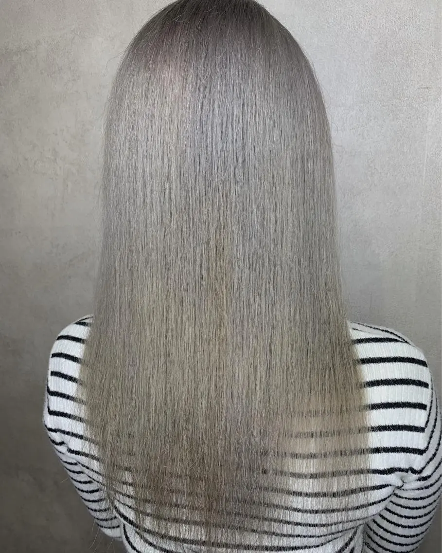 ロング ヘアカラー トリートメント 西村 雄二/エクステのヘアスタイル