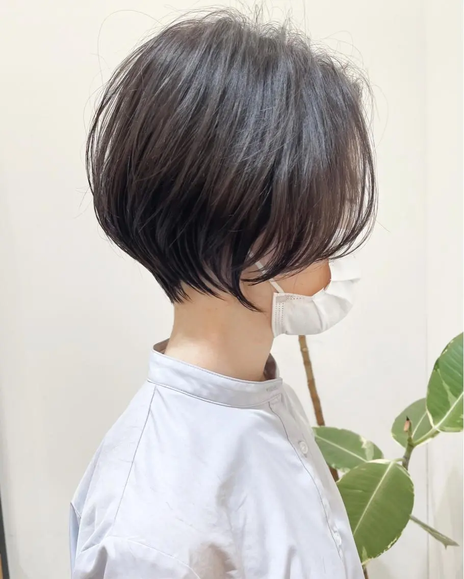 ショート カラー 宮本 聖希のヘアスタイル