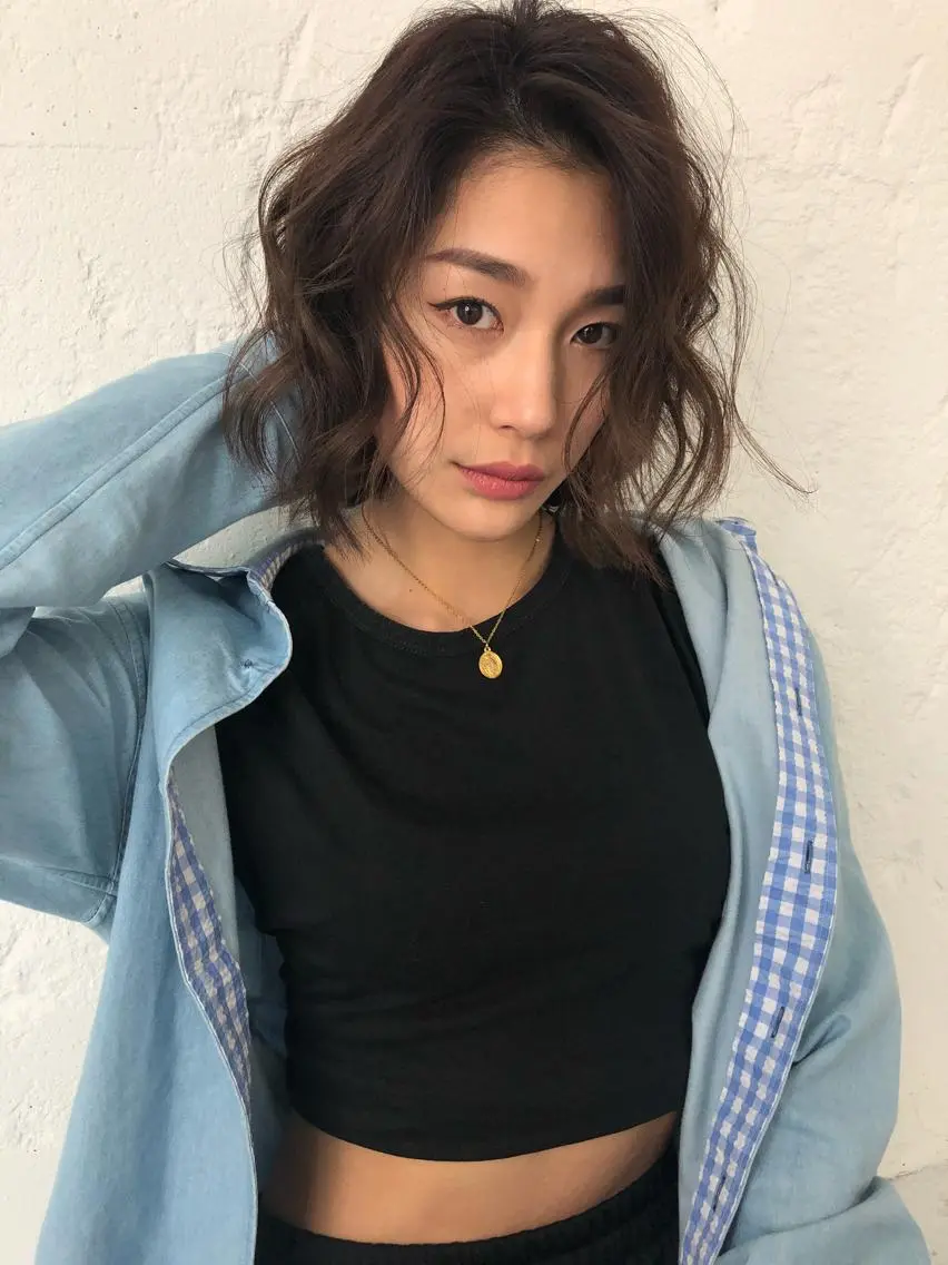 カラー レイヤーカット BLend 渋谷のヘアスタイル