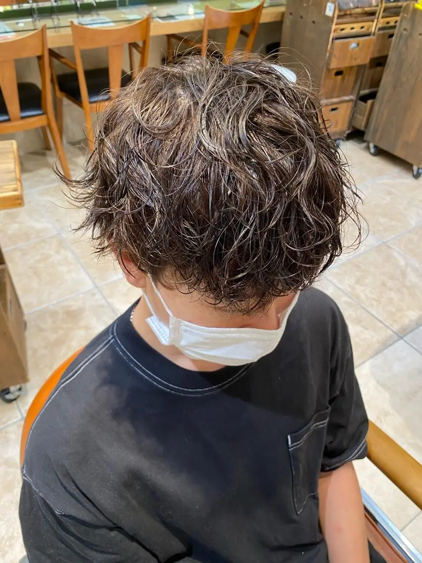 パーマ メンズ ✨店長 鈴木輝✨のヘアスタイル