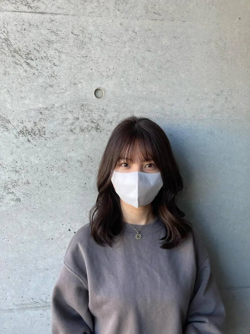 ミディアム カット トリートメント はまべ です☆のヘアスタイル