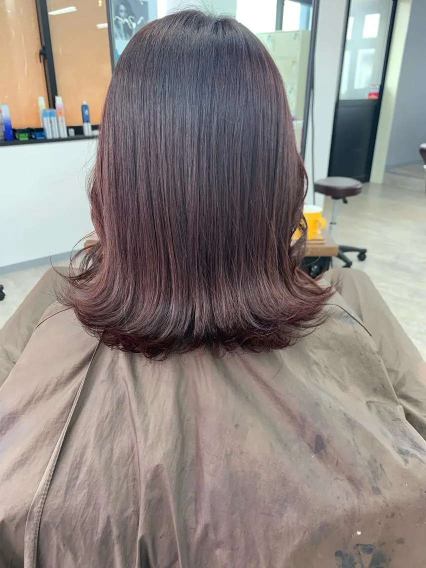 ミディアム 🍓若山 未羽🍓 ReCharme新保のヘアスタイル