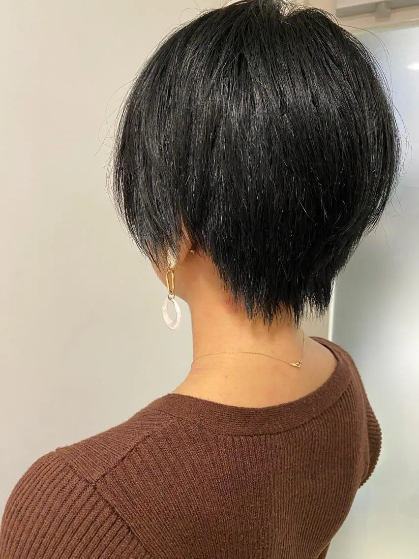 ショート ショートヘア 若宮 宣弘のヘアスタイル