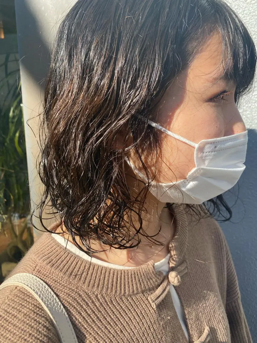 ミディアム 壁谷  加保理のヘアスタイル
