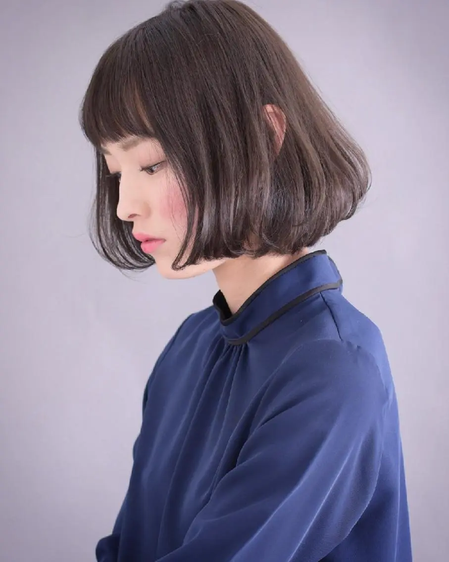ミディアム ボブ ショート＆ボブ ヒロシのヘアスタイル