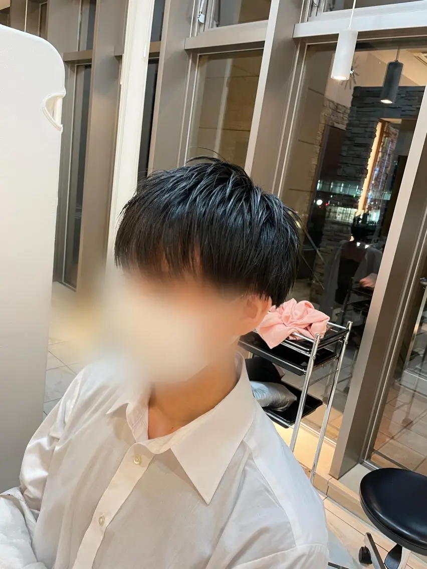 ショート 新籾 尚哉のヘアスタイル