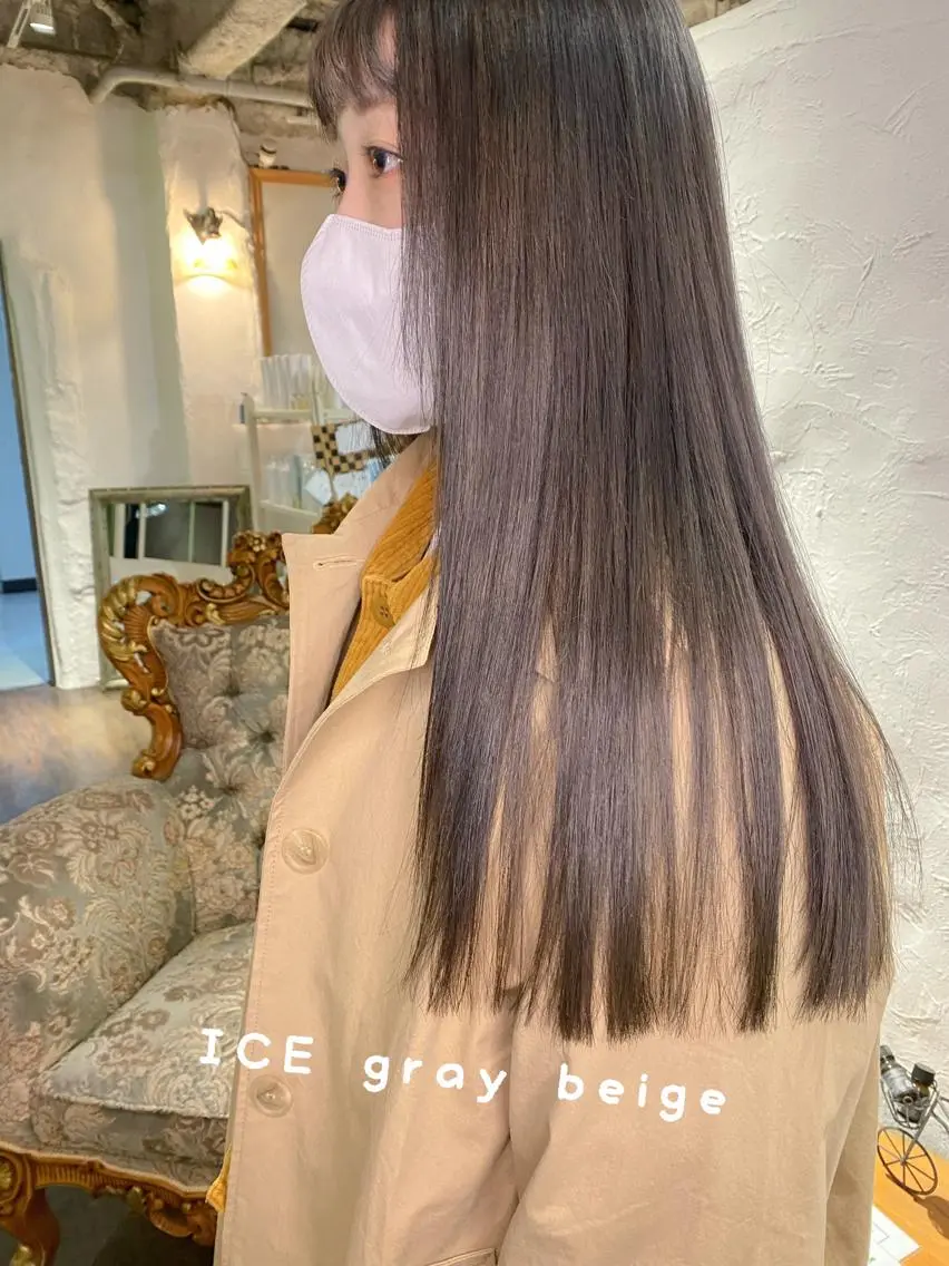 ロング カラー 上品韓国ヘア レイヤー/ayaのヘアスタイル