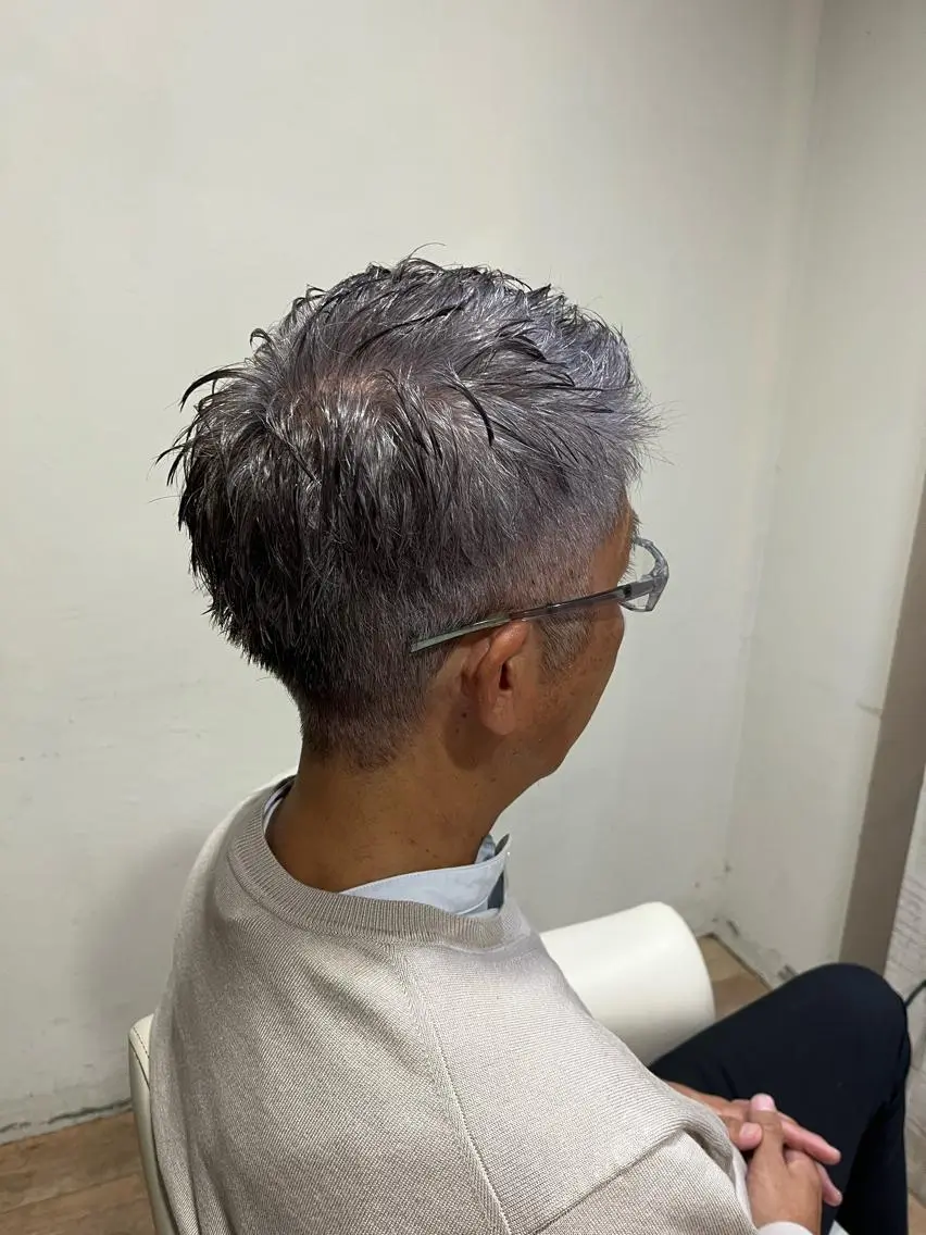 メンズ カット ヘアカラー 宮永 瑞樹のヘアスタイル