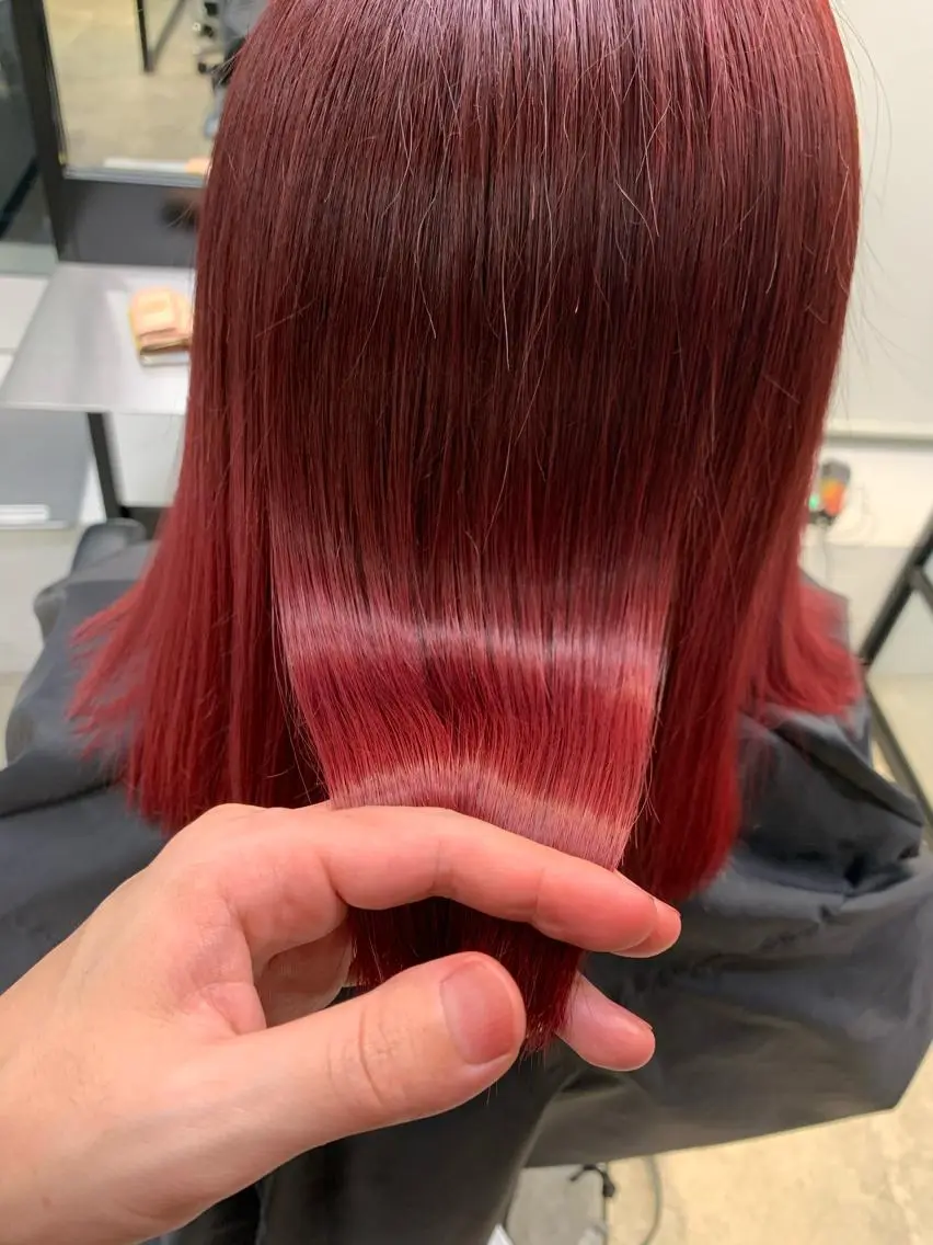 ショート トリートメント 及川シゲル 髪質改善講師のヘアスタイル