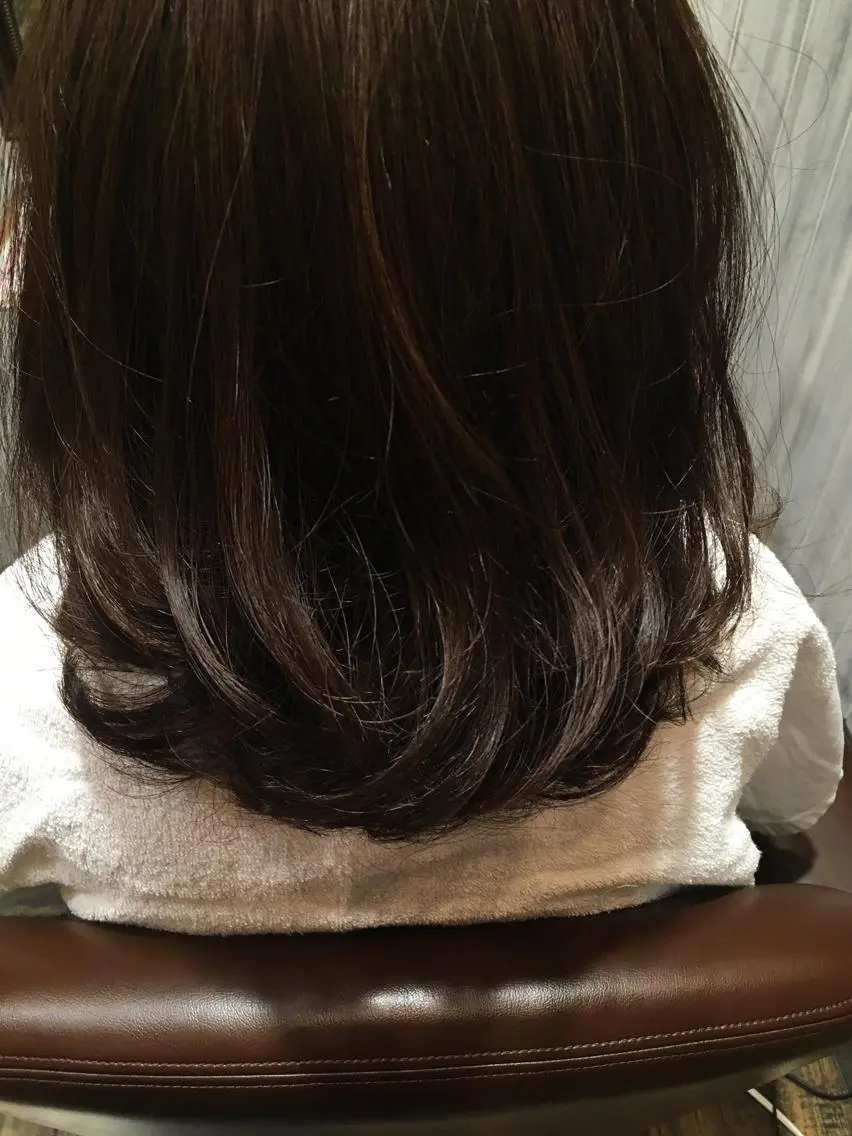 ミディアム KEN ZOのヘアスタイル