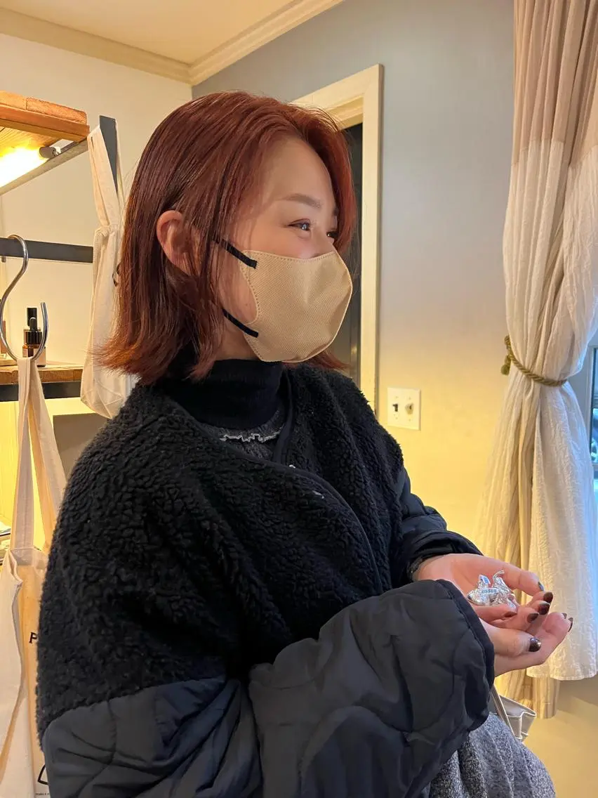 ショート カラー eri kinjoのヘアスタイル