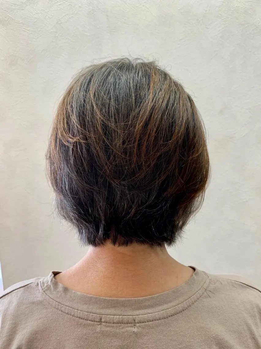 ショート カラー ショートボブ ボブ ショートヘア カット ヘアカラー トリートメント 加藤 産休につき8月末までのヘアスタイル