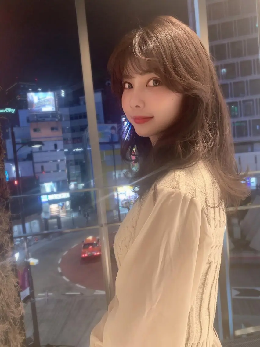 セミロング カット ヘアカラー トリートメント ♡大人カワイイ hair♡徳井はやとのヘアスタイル