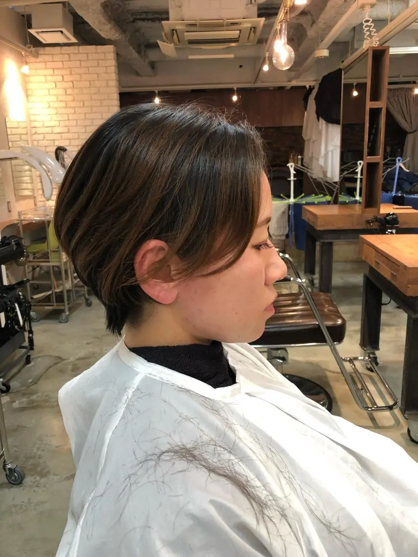 ショート 村上 真依子のヘアスタイル