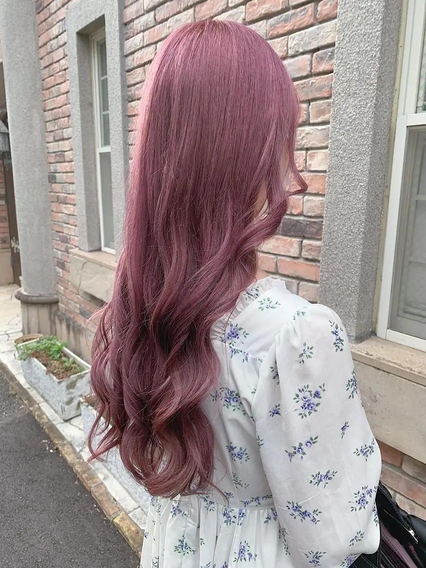ロング カラー ヘアアレンジ ヘアカラー トリートメント ヘアセット 💕ブリーチ/ヘアメ 🎀YUUKAのヘアスタイル