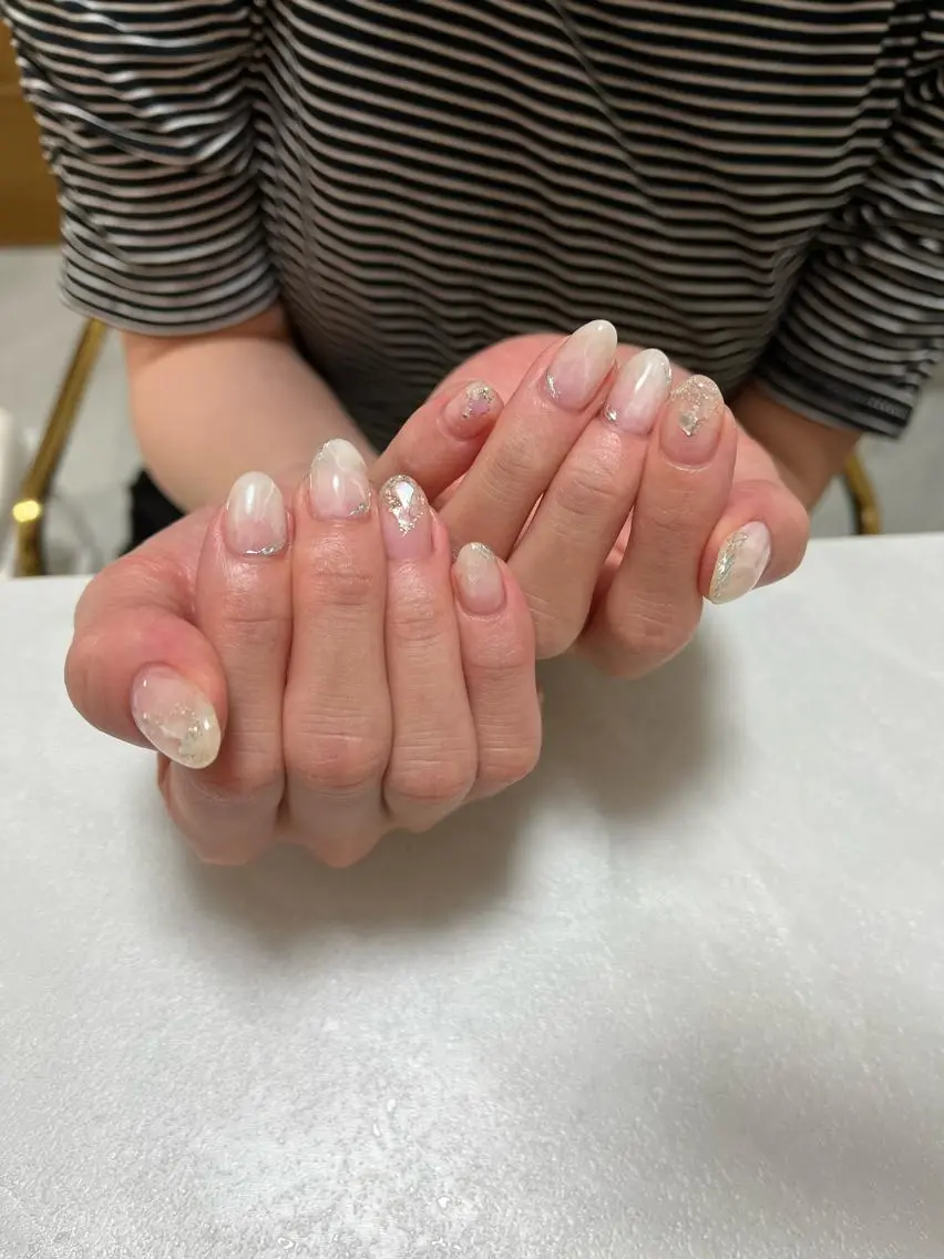 ネイル 夏ネイル SAKU nail 作島茜のネイルデザイン