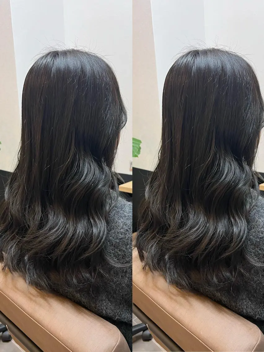 ロング カラー カット TELA HAIRのヘアスタイル