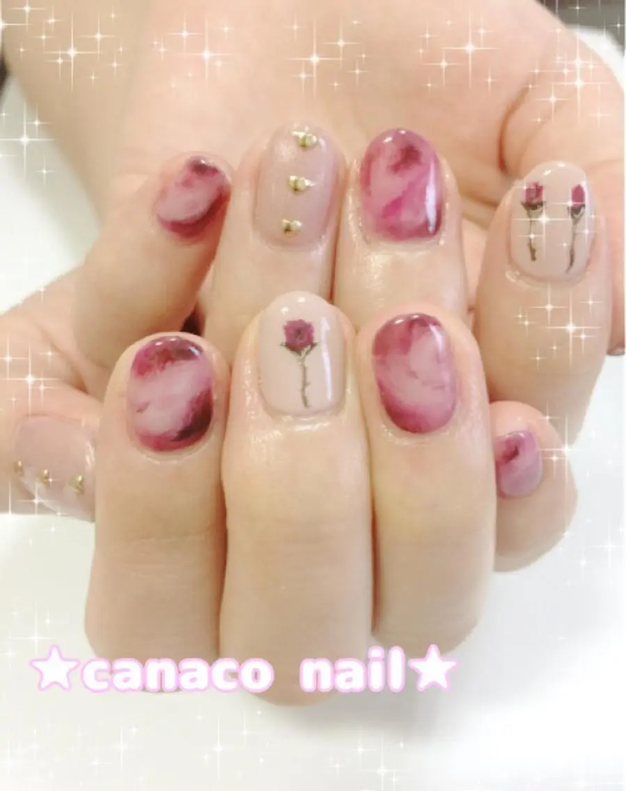 ネイル ハンドネイル ハンドケア ベテランネイル cnc  nailのネイルデザイン