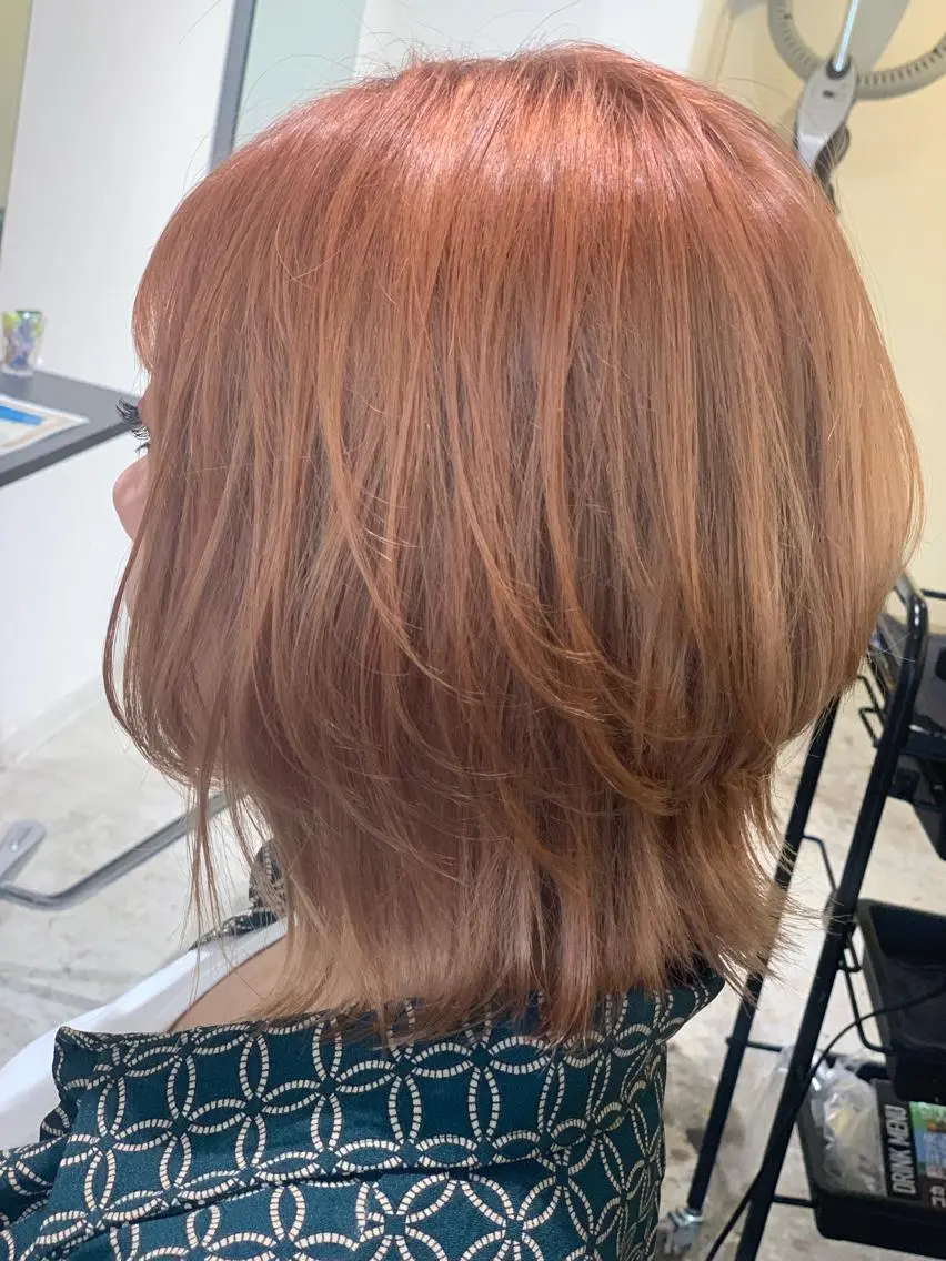 ショート カット ヘアカラー トリートメント Lilly 中谷友里のヘアスタイル