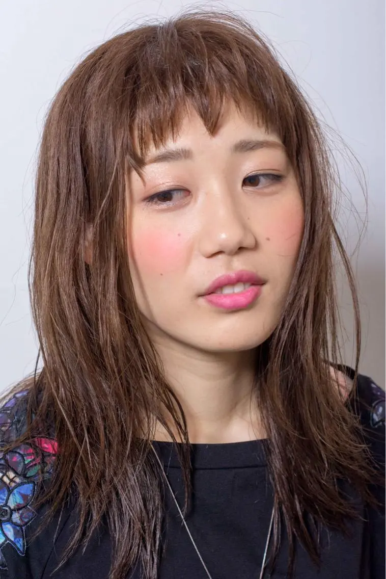ミディアム La Ruelle 江曽島店/髪質改善のヘアスタイル