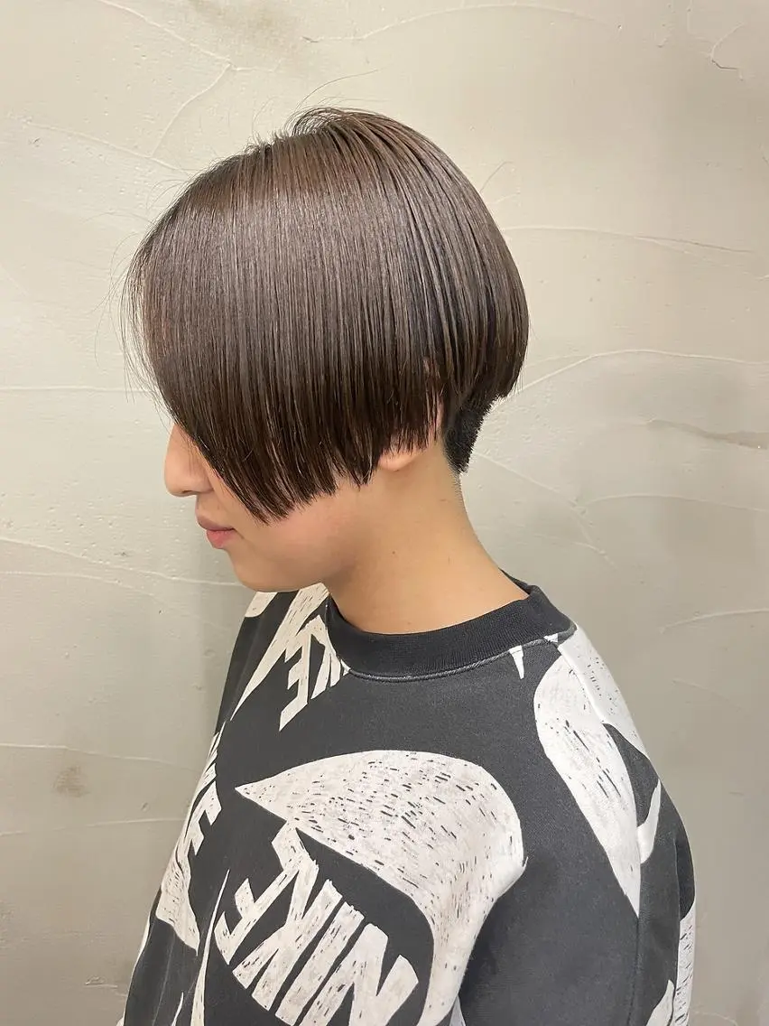 ショート カラー ハンサムショート ショートヘア ANGELICA JR和歌山店のヘアスタイル