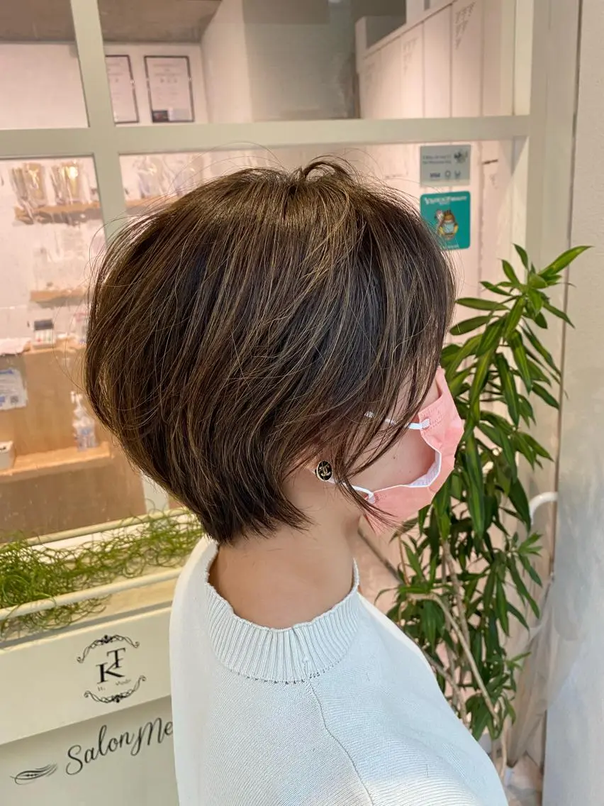 ショート 三好 智のヘアスタイル