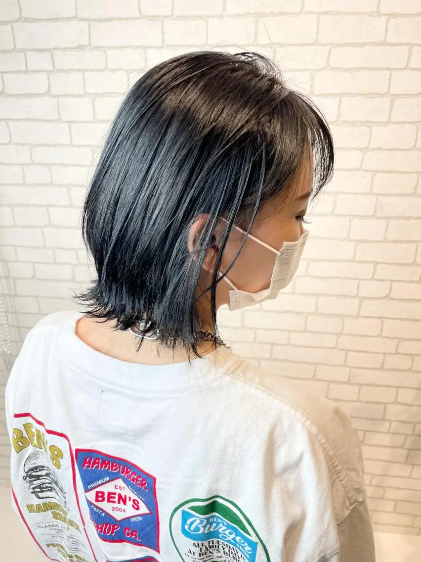 ショート カラー AMITYメンズ特化 ASUMIのヘアスタイル