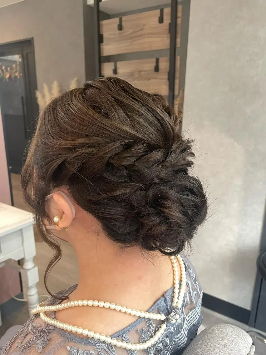 ミディアム ヘアセット Hair Labo ASH  あみん♡のヘアスタイル